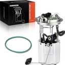 A-Premium Electric Fuel Pump Module Assembly with Pressure Sensor Compatible with Chevrolet Tahoe & GMC Yukon & Cadillac Escalade 2004-2007, 4.8L 5.3L 6.0L 6.2L, Gas Only, 3 Tube Ports