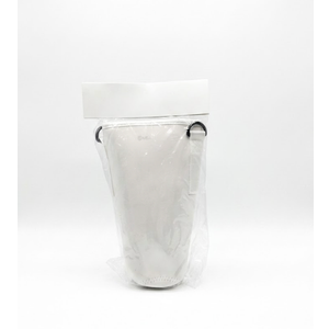 B•WELL Water Bottle Sling Bag. Adjustable Strap. White