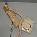 let's make Kids Bow and Arrow Wooden Archery Toy Set for Kids Ages 3+ Bow and Arrow Set Includes 3 Arrows 3 Targets Quiver Indoor and Outdoor Toys for Children Boys Girls