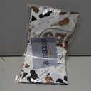 3 Pieces Fall Pumpkin Tablecloth Thanksgiving Tablecloth Autumn Harvest Maple Leaf Table Cover for Fall Thanksgiving Party Supplies, 54 x 108 Inch