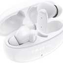 Pack of 2, Foxeye Wireless Earbuds, Bluetooth 5.3 Earbuds Stereo Bass, Bluetooth Headphones in Ear Noise Cancelling Mic, 30 Hour Playtime, USB C Mini Charging Case Ear Buds, 10mm Drivers with Big Bass (White)
