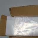4" X 12" Open-End Flat Poly Bags (1000 Count) - 2 Mil Clear Plastic - No Adhesive Strip - For Packaging, Shipping, Storage - Spartan Industrial