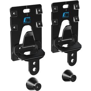 HOME VISION No Stud/Studless TV Wall Mount Bracket for 26-100 Inch Flat/Curved Screens, Universal VESA, 200Lbs Capacity, Fits Drywall, Wood, Concrete, Brick, 1.18" Slim, Renter-Friendly, HV1402