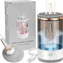 Electric Makeup Brush Cleaner - Efficient Electric Makeup Brush Cleaner Machine for Thorough Brush Cleaning, Ideal for Makeup Artists & Enthusiasts