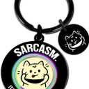 Cat Easter Gifts For Women Men Black Cat Keychain Gift For Dad Friends Brother Cats Lover Gifts For Men Daddies Present Ideas For Fathers Mothers Day