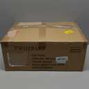 TWDEPART 42.5'' Cat Tree for Indor Cats, Multifunctional Cat Tower with Cozy Condo, Perches, Scratching Posts and Hammock, Beige