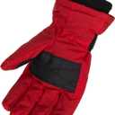 Utaly Boys-Girls-Winter-Snow-Ski-Gloves-Kids Waterproof Snowboard-Glove Warm Outdoor Sports-Mittens for Children 5-10 Years