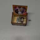 ASVP Shop Labyrinth Music Box - Hand Cranked Music Box - Fantasy Music Box - Mini Wooden Chest Music Box - Handcrafted