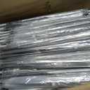 Reginary 100 Pack Clear Wedding Umbrellas Bulk Transparent Auto Open Stick Windproof Waterproof Large Canopy Umbrella with White European J Hook Handle for Wedding Bride Groom Photography Golf