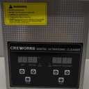 CREWORKS Professional Jewelry Cleaning Machine, 2L Jewelry Cleaning Ultrasonic Machine with Heater & Timer, Digital Sonic Cleaning Machine for Cleaning Denture Dental Irrigator Parts Retainer Glasses