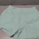 baleaf Women's 4" High Waisted Swim Board Shorts Quick Dry UPF50+ with Zipper Pockets (Teal, M)