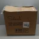 Sidanli Grey Bar Height Chairs, Swivel Barstools with High Backrest, Bar Stools Set of 2 for Kitchen Counter, Coffee Bar, Breakfast Countertop