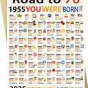 OJsensai Happy 70th Birthday Gifts for Women Ladies, Jumbo 70 Years Old Birthday Card for Men Male, Funny Seventy Bday Gifts Decorations for Grandpa Grandma