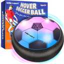 Officygnet Hover Soccer Ball for Kids, Indoor Toys Games Gifts for Boys Age 6, 7, 8, 9, 10, 11, 12 Years Old, Air Floating Light-Up Soccer Toys Games for Kids 6-8, 8-12, Ideal Easter Birthday Gifts
