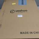 Veehoo Foldable Dog Ramp for Bed Couch Large Dogs, Adjustable 17-23'' High
Portable Dog Stairs 17" Extra Wide for Small Medium Large Pet, Folding Indoor Doggie Steps with Non-Slip Pad, up to 150lbs