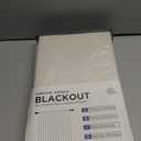 100% Blackout Shield Linen Blackout Curtains for Bedroom 84 Inches Long, Back Tab/Rod Pocket Living Room Drapes, Thermal Insulated Blackout Curtains 2 Panels Set, 50" W x 84" L, Cream