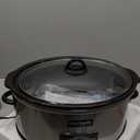 Crock-Pot Large 8-Quart Programmable Slow Cooker with Auto Warm Setting Black Stainless Steel