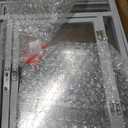 Clear Acrylic Dog Play Pen Indoor (White, 23.6H, 8)