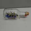 SAILINGSTORY Pirate Ship in a Bottle Sailing Ship Model Nautical Decoration Black Pearl