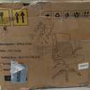 GTPLAYER Big and Tall High Back Office Chair 400LBS Wide Leather Executive Chair Height Adjustable Lumbar Support & Armrests, Comfy Desk Gaming Chairs Computer Swivel Chair, Beige