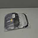 2 x BABORUI Pet Hair Removal Glove - 2 Pack Pet Hair Remover Glove, Electrostatic Gloves Pet Hair Lint Rolls into Strips, Dog and Cat Hair Remover Tool for Furniture, Car, Couch, Carpet, Clothes