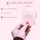 PUNCHMAN Badass Positive Affirmation Cards Set - Funny Christmas Gift 53PCS Inspiration Cards with Quotes and Bag,Encouragement Gifts for Women,Daily Motivational Inspirational Deck Cards for Friend,Best Self Care Gifts