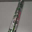 3 x Window Privacy Film Stain Glass Window Film Rainbow Window Film Window clings Non-Adhesive Reusable Decorative for Room (Mistletoe Rainbow, 17.5 x 78.7 in)