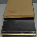 euwazram 8x10 Picture Frame - Set of 5, Matte Gold 8 x 10 Photo Frame with High-Definition Glass, Modern 8x10 frame for Tabletop or Collage Wall, Perfect Christmas Frame