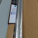 BlastHome Non-Adjustable Luxury Curtain Rods for Windows, 1  Rod Set, 8 foot Fixed Length (Two Rods Connect for a Seamless Look), Brushed Nickel