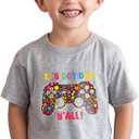 Dot Day Shirt Kids Boys Girls Toddler Happy International Dot Day Shirts Polka Dot T-Shirt 2025 Short Sleeve Tops Tee 2T-8Y (Game Console)