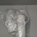 Lamp Shades Set of 2, Small Lamp Cover, White Drum Lampshades 8.7" Top x 8.7" Bottom x 7.9" High, Replacement Lamp Shades Natural Linen for Floor Lamps Table Lamps Chandelier Lamp, Assembly Required