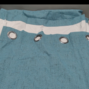 H.VERSAILTEX Linen Blackout Curtains 96 Inches Long 100% Absolutely Blackout Thermal Insulated Textured Linen Look Curtain Draperies Anti-Rust Grommet, Energy Saving with White Liner, 2 Panels, Teal