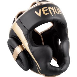 Venum Elite Headgear (One Size, Black/White)