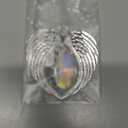 Sympathy Gifts for Loss of Son, Memorial Crystal Angel Wing Suncatcher with Son Heart Charm, Rainbow Prism Pendant, Sympathy Bereavement Gift