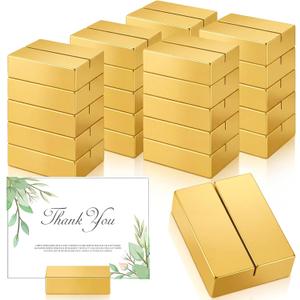 Maitys 25pcs Gold Table Number Holders Wooden Place Card Holders 1.97inch Square Wooden Menu Display Stands for Wedding Fall Thanksgiving Party Decoration, Restaurant Banquet Events