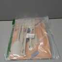 5 Pieces Silicone Spatula Set, Food Grade Rubber Spatula, Upgrade Strong Handle with Ergonomic Grip, Heat Resistant Up to 600F for Nonstick Cookware, Cooking Candy Series (Cream White)