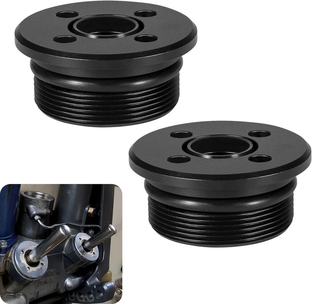 2 PCS Trim Cap Cylinder With Seals & O-ring Fit For Suzuki & Yamaha 4 Cyl 6 Cyl 2 & 4 Stroke 115-300 HP Replace For 48630-96J00 48630-96J01 48630-96J02 48630-96J03 64E-43821-01-00 64E-43821-02-00
