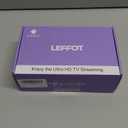 Android 14.0 TV Box 2025, LEFFOT H313 4K Ultra HD Streaming Device for TV, 2GB RAM + 16GB ROM, Smart TV Box with Google Assistant Voice Remote, HDR 10, 2.4G & 5G WiFi 6, Allwinner Quad-Core A53