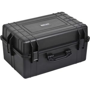 MEIJIA All Weather Waterproof Hard Camera Case, Hard Case with Customizable Fit Foam, Fits Use of Drones, Camera, Equipment, Pistols, Elegant Black (Black, 24.01"x16.92"X12.2")