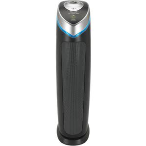 GermGuardian Air Purifier for Home with HEPA Pure Filter, for Wildfire Smoke, Pet Dander, Pollen, Odors, Large Rooms Up To 915 Sq. Ft., Removes 99.97% Pollutants, UV-C Light, 28", AC5000E, Gray