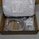 Veken Wide High Pressure Rain Shower Head with Handheld, Handheld Shower Heads with Multi Spray Modes, Rainfall Combo with 15" Metal Extension Arm,Detachable Dual Shower, Bathroom Decor,Chrome Silver (Standard Flow(2.5GPM))