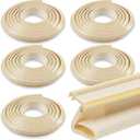 Yuntau 84 Inch 5 Pcs Rubber Weather Stripping Seal,Beige
