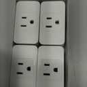 meross Smart Plug Mini, 15A & Reliable Wi-Fi, Support Apple HomeKit, Siri, Alexa, Echo, Google Assistant and Nest Hub, App Control, Timer, No Hub Needed, 2.4G WiFi Only, 4 Pack