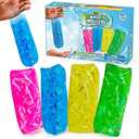 YoYa Toys Magic Wigglers Water Snake Fidget Toy - Water Wiggler Toy, Water Snakes Trick Stress Toy, Slippery Tricky Wiggler Tube - 3-Pack Squishy Sensory Fidget Water Snake Toy, 5-inch Novelty Gift