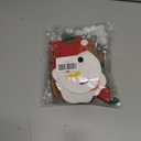 Felt Merry Christmas Banner with Ball String & Xmas Element Ornaments, Cute Cartoon Photo Props for Party, Christmas Party Decor for Enhancing Festive Atmosphere, Multicolor