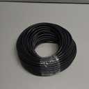 MIXC 100ft 1/4 inch Blank Distribution Tubing Drip Irrigation Hose Garden Watering Tube Line