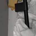 KPUY Frameless Pivot Shower Door 26-28" W x 72" H, Matte Black