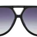 willochra Vintage Oversized Pilot Shield Sunglasses Women Luxury Trendy Sun Glasses For Ladies Big Frame Eyewear