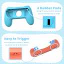 switch 2 joycon grip-Controller Grip accessories for joycon 2,Ergonomic Handle for Joypad Accessories,Anti-Slip Design with Secure Fit,Lightweight and Durable Handheld Grip Sleeve, Comfortable Gaming Holder