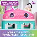 DREAMWORKS GABBY'S DOLLHOUSE Meow-Mazing Dollhouse, 2 Feet Tall, 15 Pieces, One Size
